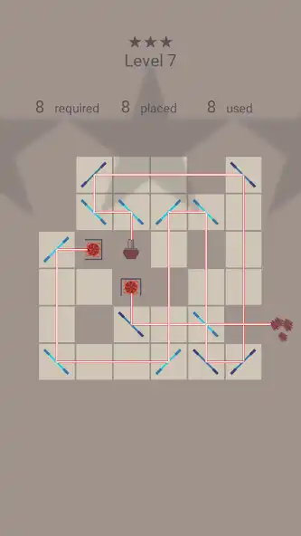 Play Lasers  Mirrors Puzzle: Warps as an online game Lasers  Mirrors Puzzle: Warps with UptoPlay