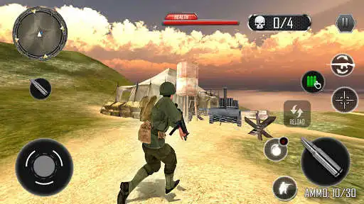 Play Last Commando Gun Game Offline as an online game Last Commando Gun Game Offline with UptoPlay