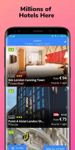 Play Last Minute Hotel Booking App as an online game Last Minute Hotel Booking App with UptoPlay