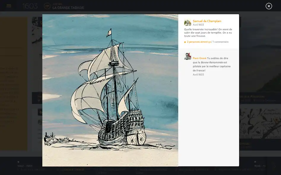 Play La Tablette de Champlain as an online game La Tablette de Champlain with UptoPlay