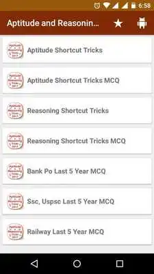 Play Latest Aptitude Reasoning Tricks 2018