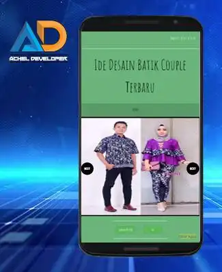 Play Latest Couple Batik Design Ideas  and enjoy Latest Couple Batik Design Ideas with UptoPlay
