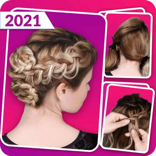 Run free android online Latest Hairstyles Step by Step: Long, Short Hair APK