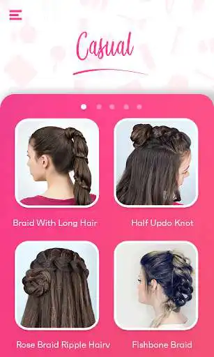 Play APK Latest Hairstyles Step by Step: Long, Short Hair  and enjoy Latest Hairstyles Step by Step: Long, Short Hair using ApkO