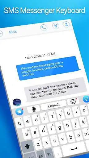 Play APK Latest keyboard and messenger SMS 2021 theme  and enjoy Latest keyboard and messenger SMS 2021 theme with UptoPlay com.messenger.sms.theme.os11