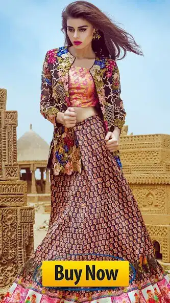 Play Latest Lehenga Choli Designs 2021 as an online game Latest Lehenga Choli Designs 2021 with UptoPlay