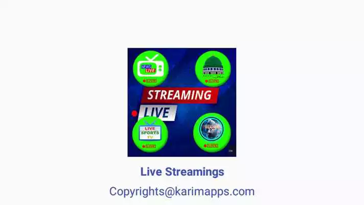 Play Latest Live Streams By KarimApps