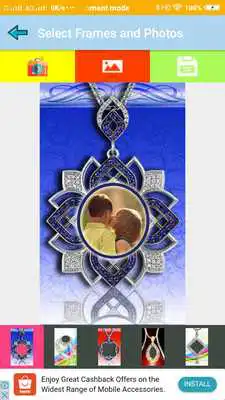 Play Latest Locket Jewellery Photo Frames For Occasions
