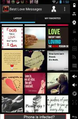 Play Latest love messages  SMS