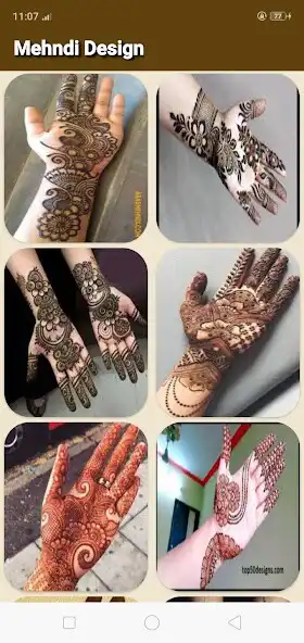 Play Latest Mehndi Design 2022 as an online game Latest Mehndi Design 2022 with UptoPlay