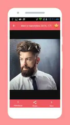 Play Latest Men Hairstyles HD 2017