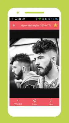 Play Latest Men Hairstyles HD 2017