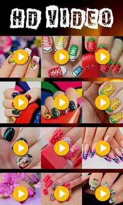 Play Latest Nail Art 2018 - Step By Step Tutorials Play Latest Nail Art 2018 - Step By Step Tutorials