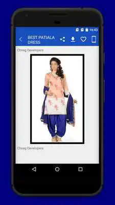 Play Latest Patiala Dress