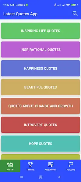 Play Latest Quotes App as an online game Latest Quotes App with UptoPlay