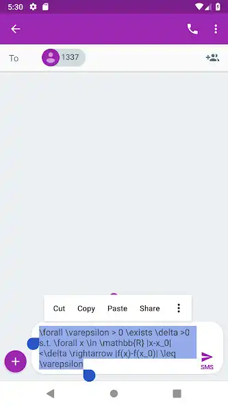 Play LaTeXeR - Latex to unicode  and enjoy LaTeXeR - Latex to unicode with UptoPlay