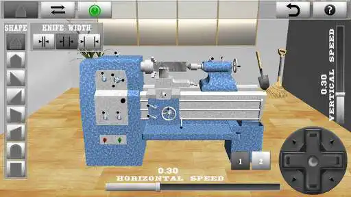 Play Lathe Worker: 3D Machine Simulator  and enjoy Lathe Worker: 3D Machine Simulator with UptoPlay