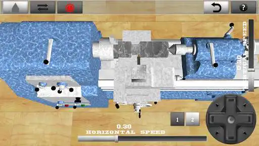 Play Lathe Worker: 3D Machine Simulator as an online game Lathe Worker: 3D Machine Simulator with UptoPlay