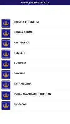 Play Latihan Soal ASN CPNS 2018