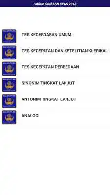 Play Latihan Soal ASN CPNS 2018