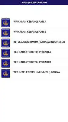 Play Latihan Soal ASN CPNS 2018