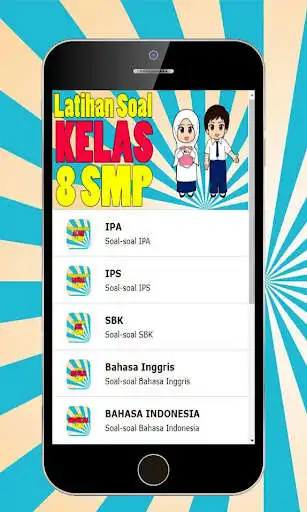 Play Latihan Soal Kelas 8 SMP Terbaru as an online game Latihan Soal Kelas 8 SMP Terbaru with UptoPlay