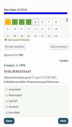 Play APK Latihan Test CPNS Lengkap  and enjoy Latihan Test CPNS Lengkap with UptoPlay com.cpns.edutika