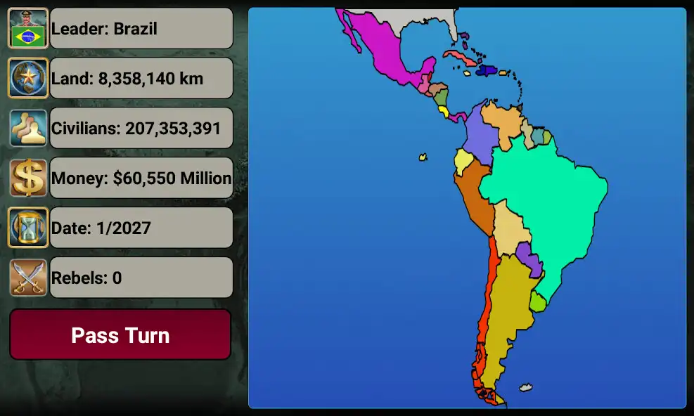 Play Latin America Empire as an online game Latin America Empire with UptoPlay
