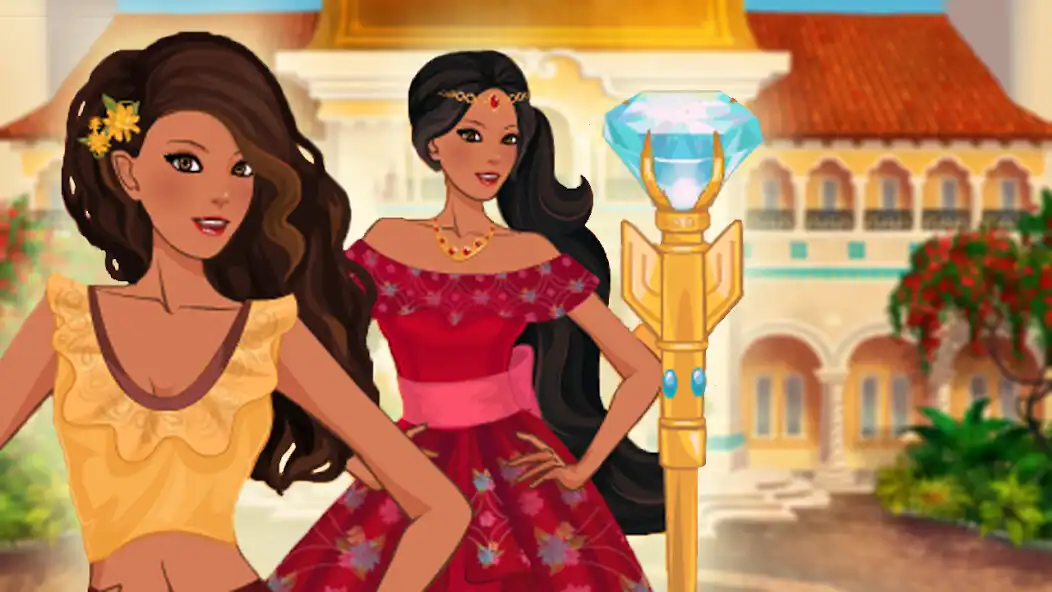 Play Latina Princess Dress Up Game as an online game Latina Princess Dress Up Game with UptoPlay