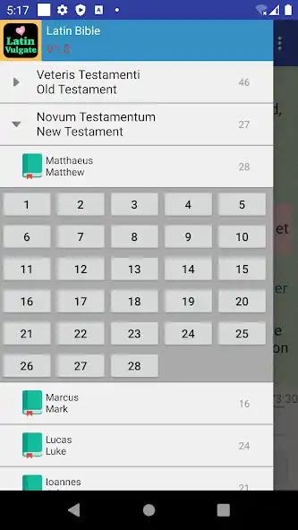 Play Latin English Vulgate Bible as an online game Latin English Vulgate Bible with UptoPlay