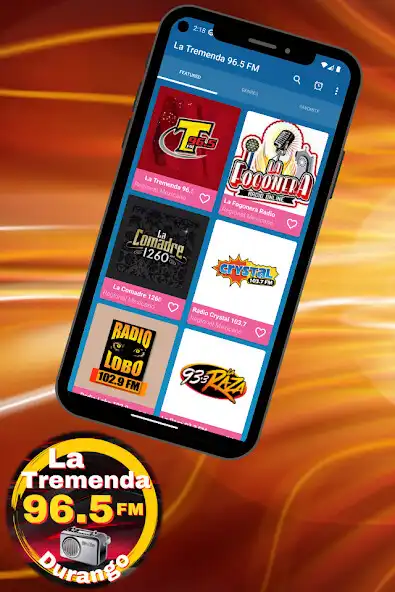 Play La Tremenda 96.5 as an online game La Tremenda 96.5 with UptoPlay
