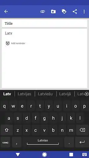 Play Latvian for AnySoftKeyboard  and enjoy Latvian for AnySoftKeyboard with UptoPlay