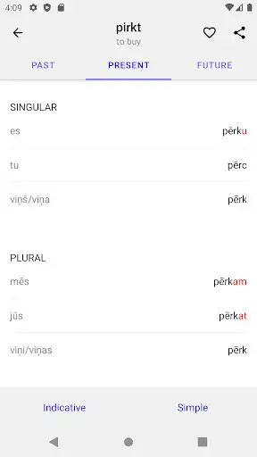 Play Latvian Verbs as an online game Latvian Verbs with UptoPlay