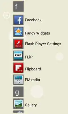 Play Launcher 8 theme:Dandelions