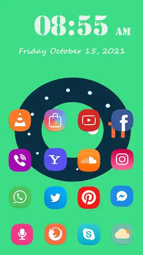 Play Launcher for Android 11 as an online game Launcher for Android 11 with UptoPlay