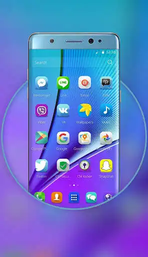 Play Launcher for Galaxy Note8 as an online game Launcher for Galaxy Note8 with UptoPlay