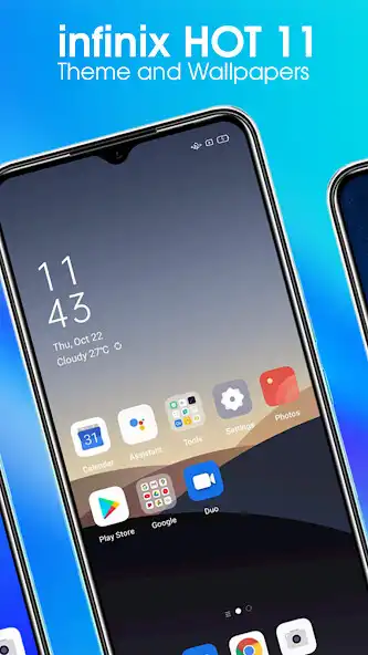 Play Launcher for Infinix Hot 11  and enjoy Launcher for Infinix Hot 11 with UptoPlay