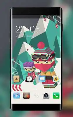 Play Launcher For iPhone 6  Plus Theme and wallpaper