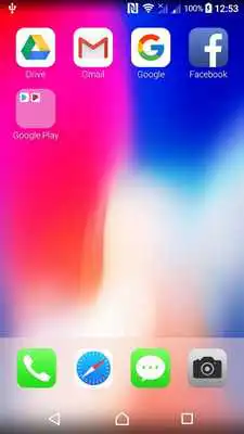 Play launcher for iPhone X and  Lock Screen