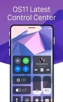 Play Launcher for iphone x: ios 11 theme control center