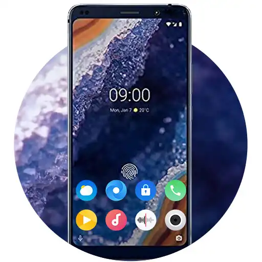 Play Launcher For Nokia 9  Pro themes and wallpaper APK