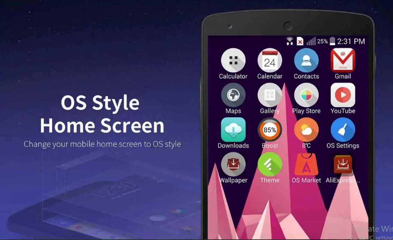Play Launcher for Phone 7  Plus