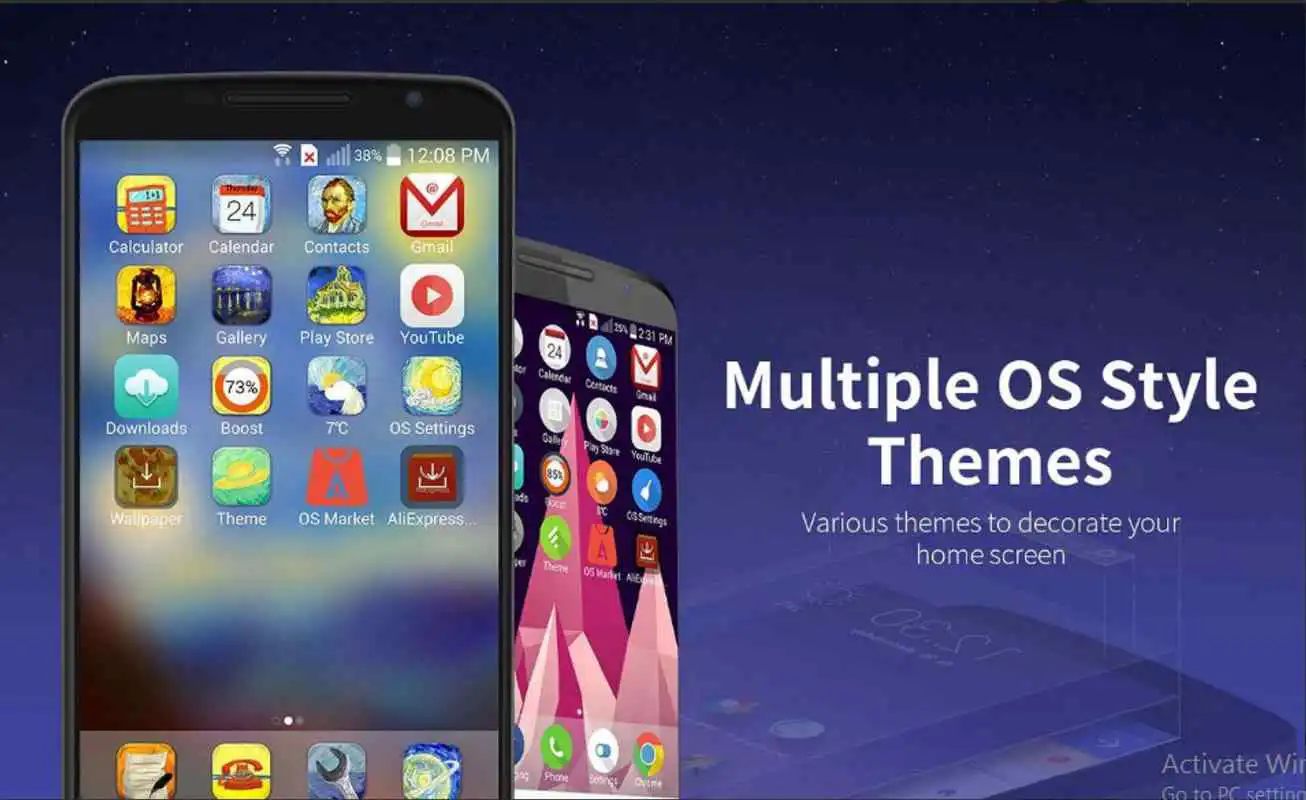 Play Launcher for Phone 7  Plus