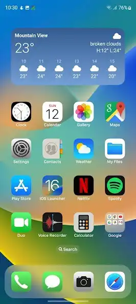 Play Launcher iOS 16  and enjoy Launcher iOS 16 with UptoPlay