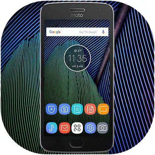 Free play online Launcher Moto G5 Theme APK