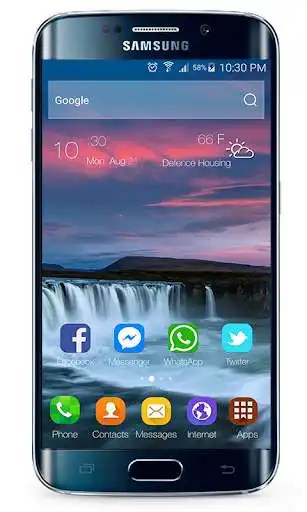 Play Launcher Moto G5 Theme