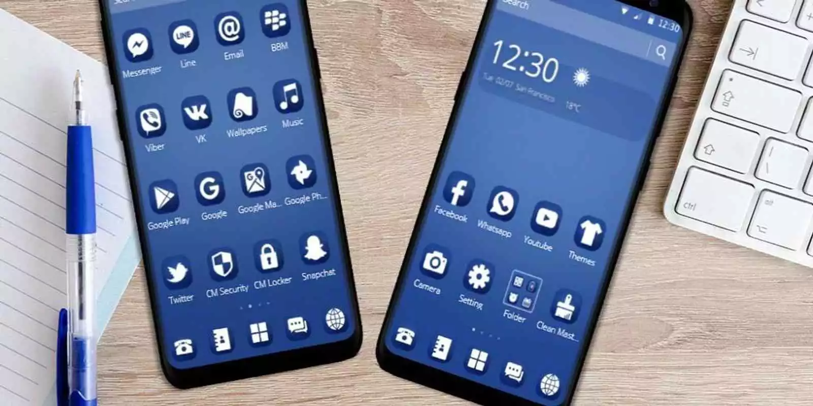 Play Launcher Theme for Facebook
