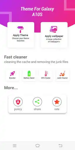 Play launcher Theme For Galaxy A10s  and enjoy launcher Theme For Galaxy A10s with UptoPlay
