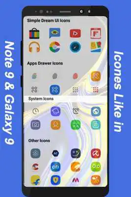 Play Launcher Theme Note  Galaxy 9 2018 - free