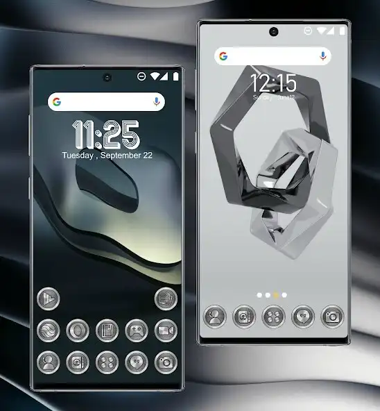 Play Launcher Theme Silver as an online game Launcher Theme Silver with UptoPlay